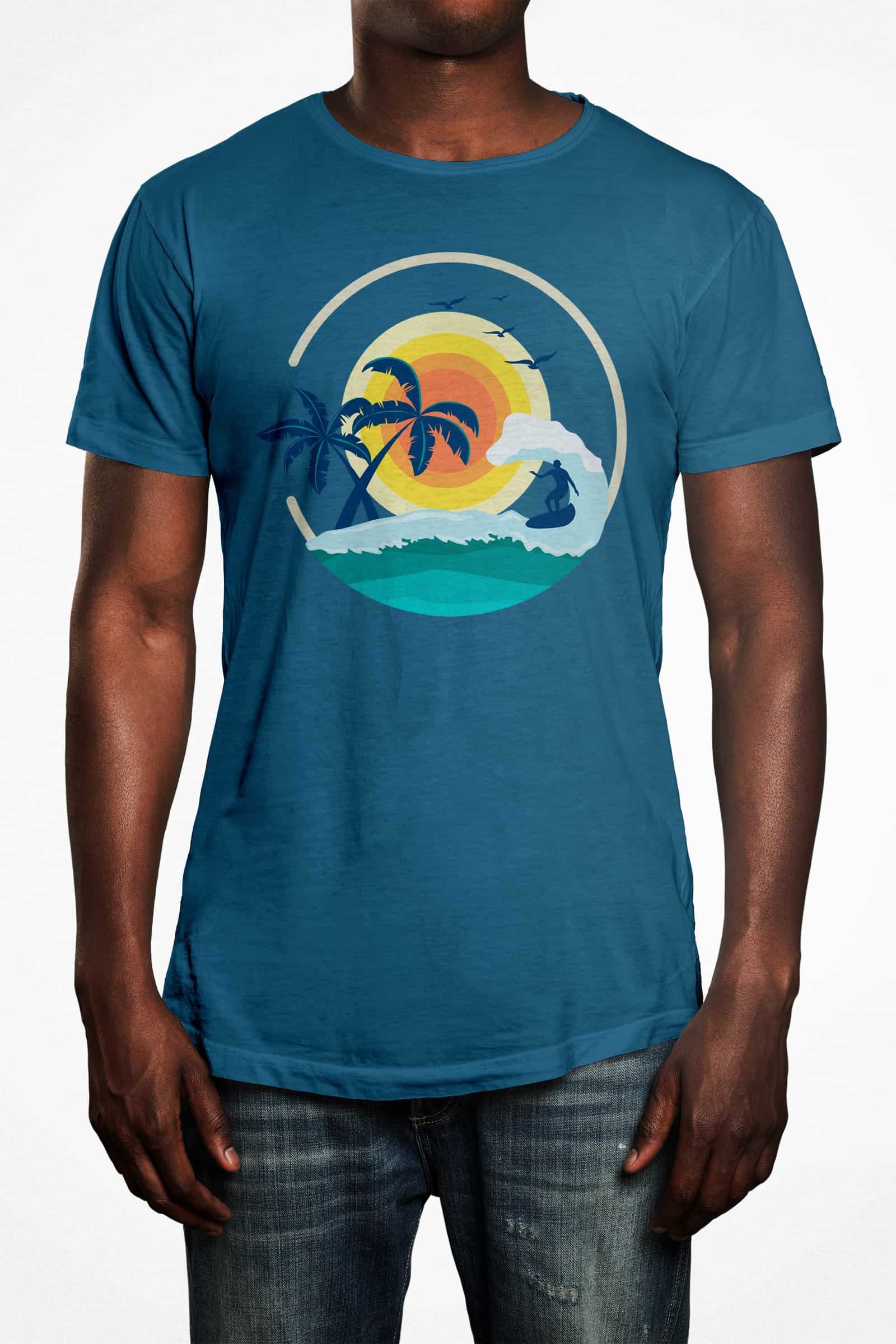 Island Life Cotton Tee - Image 4